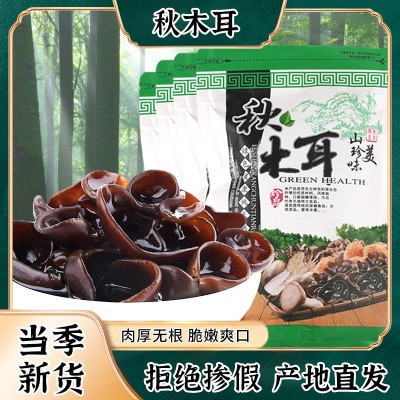 东北特产黑木耳 批发椴树秋木耳干货农产品种植特产长白山黑木耳